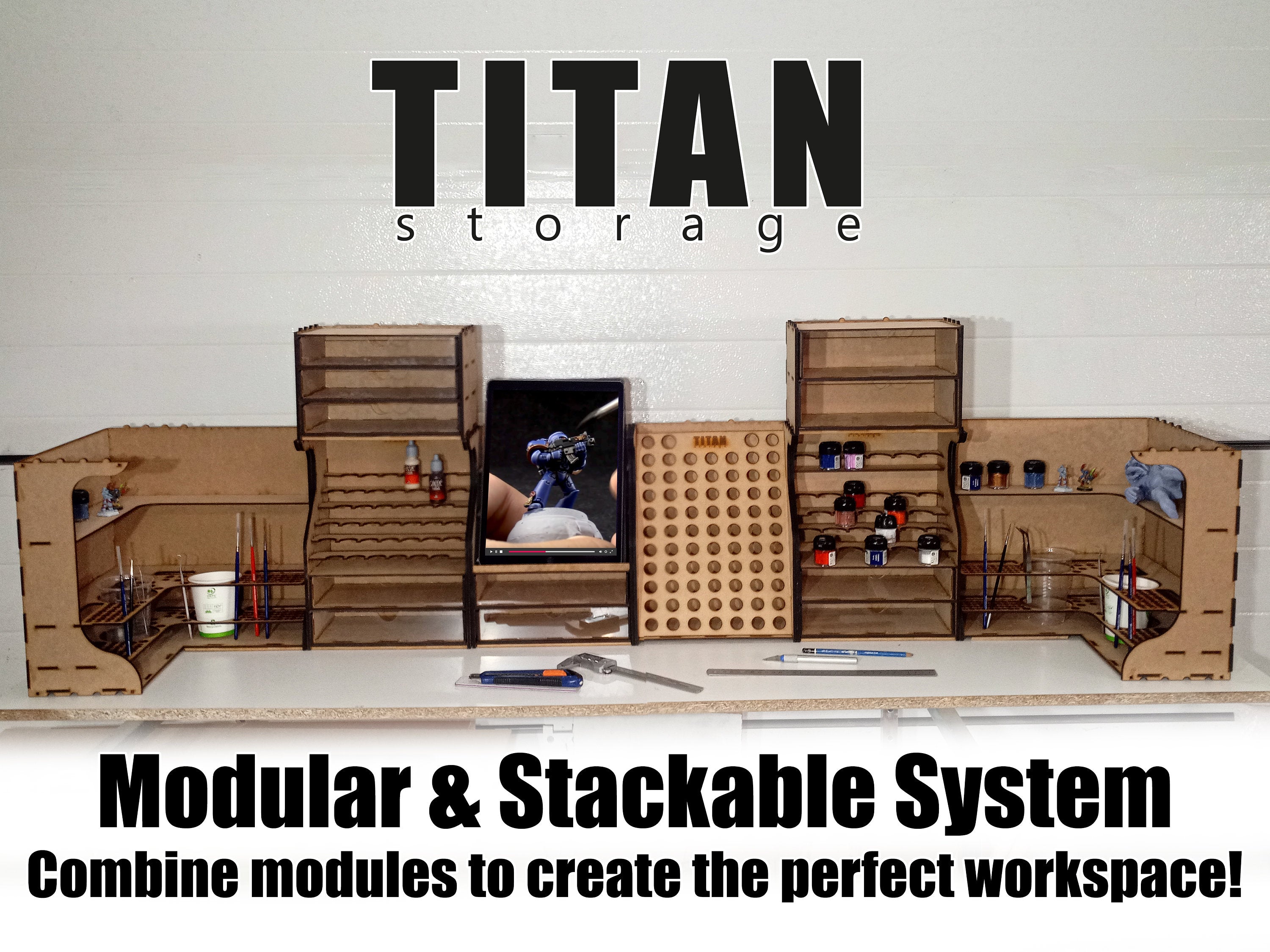 TabletopGamer - New TTG Modular Hobby Organizer System