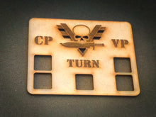 Load image into Gallery viewer, Warhammer 40K &amp; Kill Team Point Counter. Victory, Command Points, Turn Tracker
