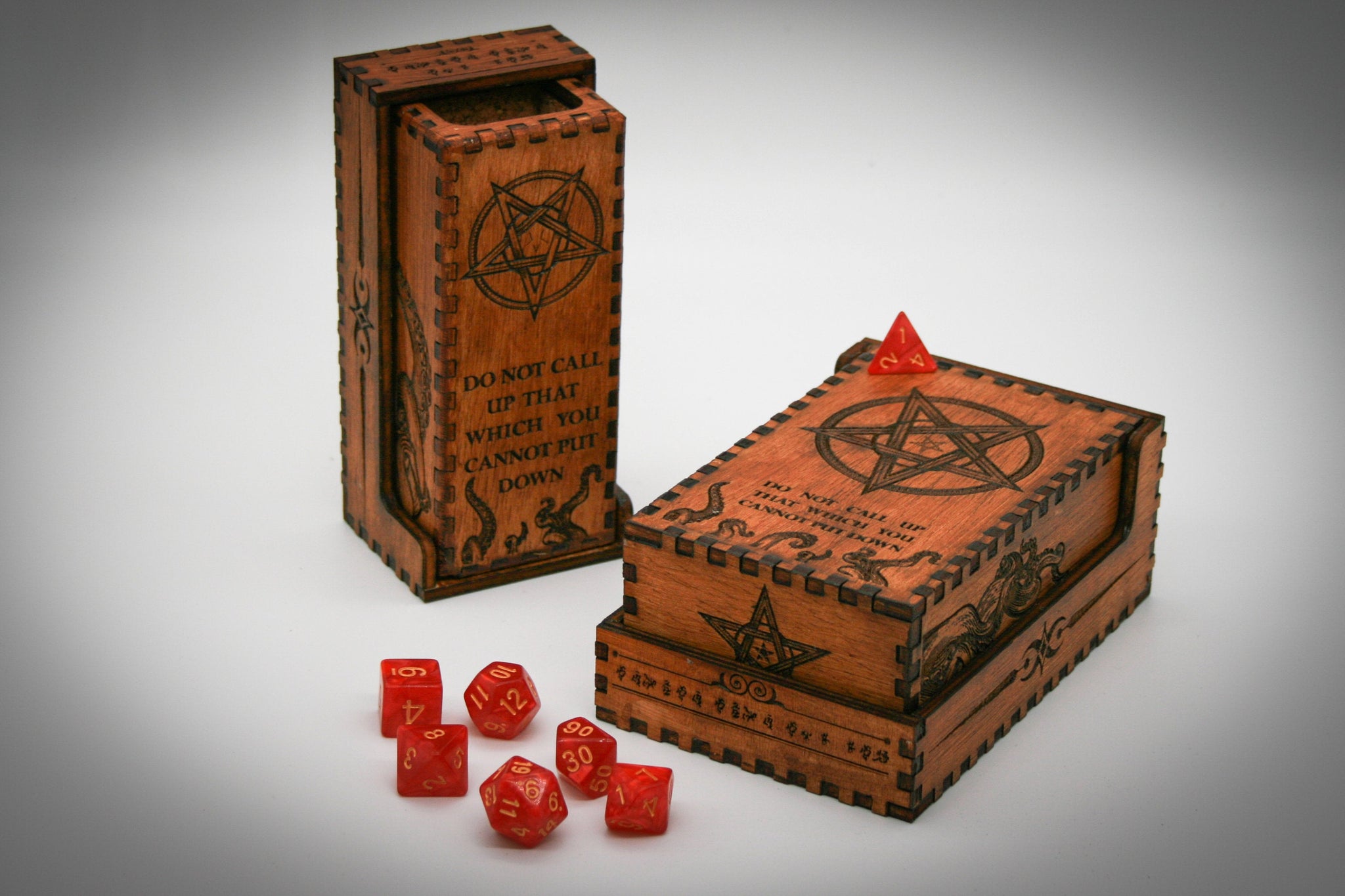 Dice Tower & Storage Box Compatible With Any Tabletop RPG or Board