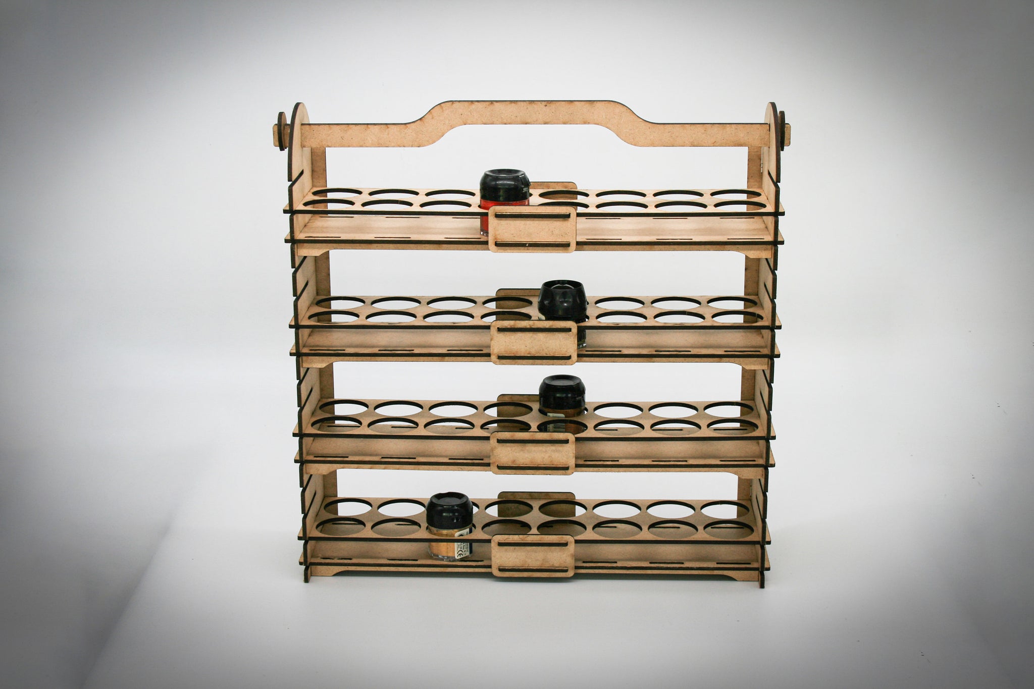 Vertical Paint storage rack for model painting, compatible with severa –  BluesharkStudio